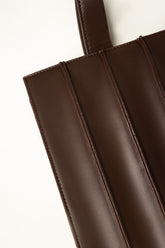 Dark Brown Tote Bag IBS-TTB25-066